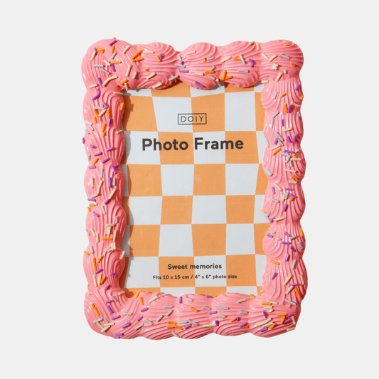 Sweetie Pink Icing Photo Frame