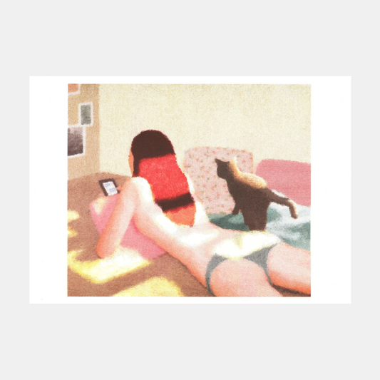 Just Out Of The Bath Print