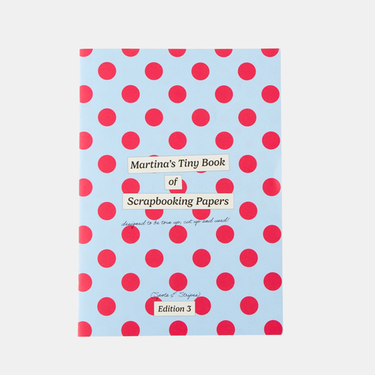 Martina's Tiny Book Of Scrapbooking Papers Edition 3