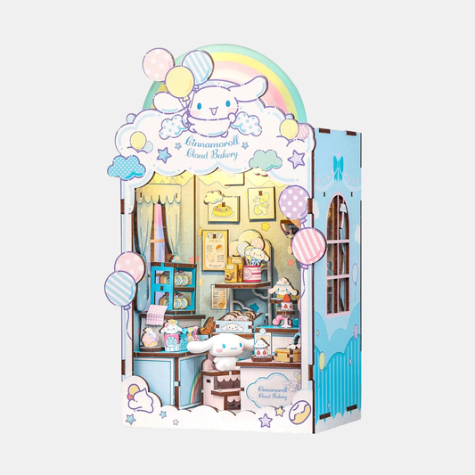 Cinnamoroll Cloud Bakery Book Nook DIY Miniature Kit