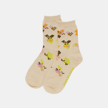 Load image into Gallery viewer, Tapestry Floral Crew Socks