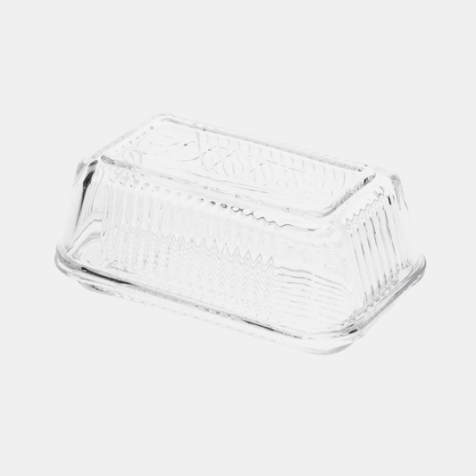 Glass Butter Dish