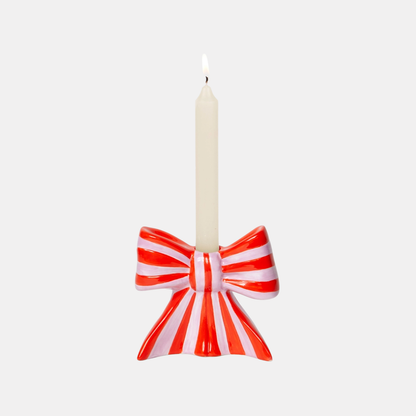 Medium Bow Candle Holder