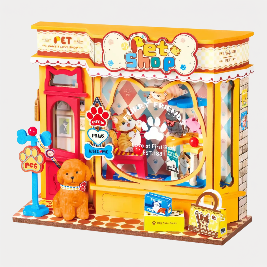 Pawfect Pet Shop DIY Miniature Kit