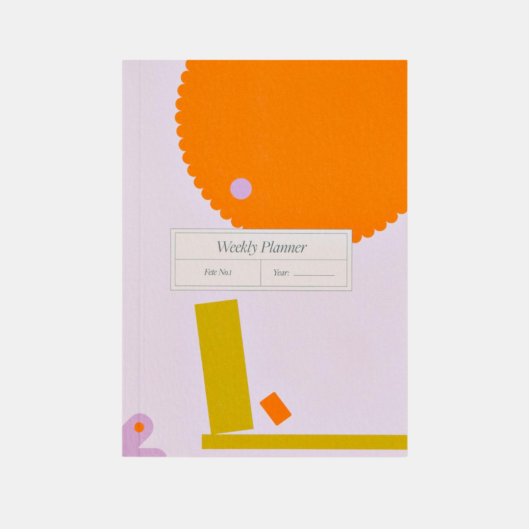 Fete A6 Pocket Undated Weekly Planner – Riley Grae Store