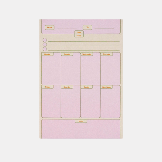 Casetta Weekly Planner Sticky Notes