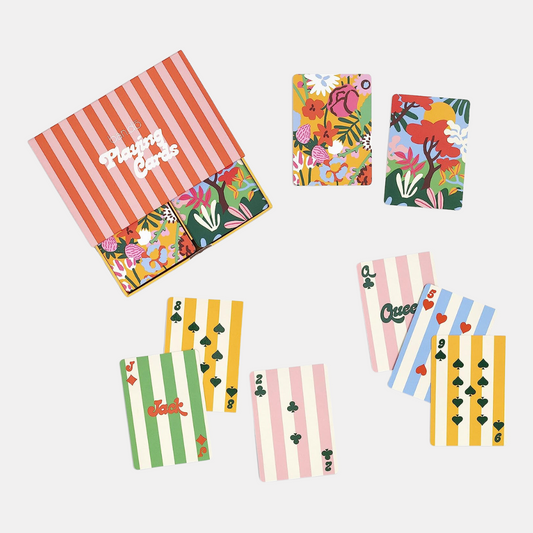 Floral Playing Cards Set