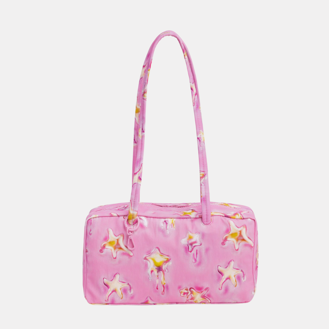 Dancing Star Small Nylon Bowler Bag