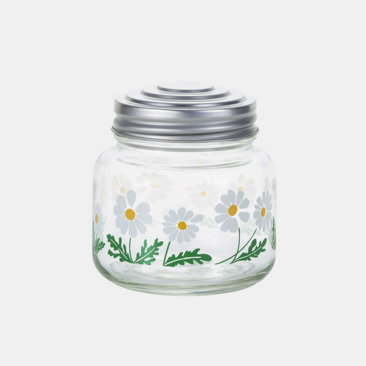 Aderia Retro Daisy Mini Jar