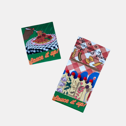 Spaghetti Night Matchbook