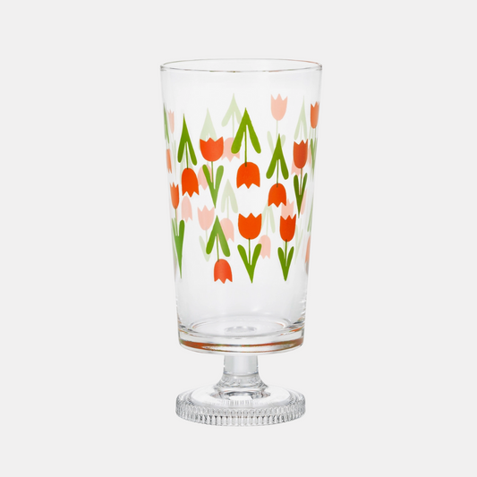 Aderia Retro Tulip Footed Parfait Glass
