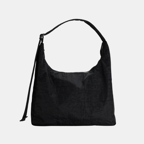 Black Nylon Shoulder Bag