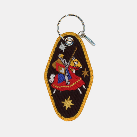 Metal Heart Keychain