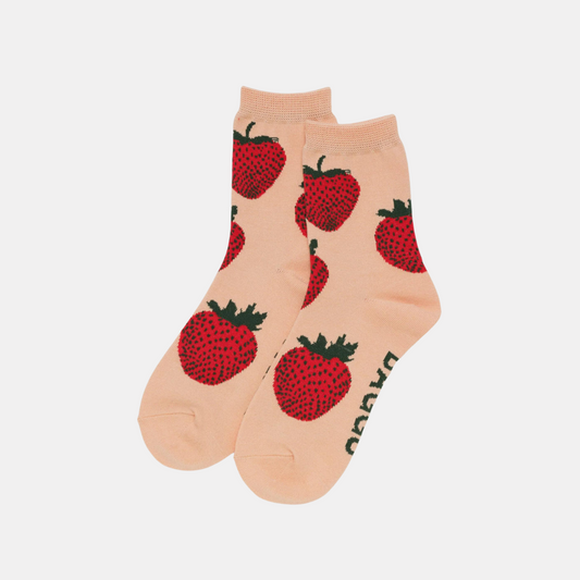 Strawberry Crew Socks