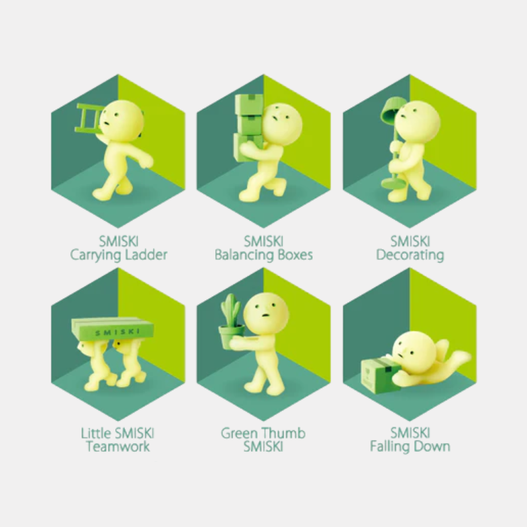 Smiski Moving Series Blind Box