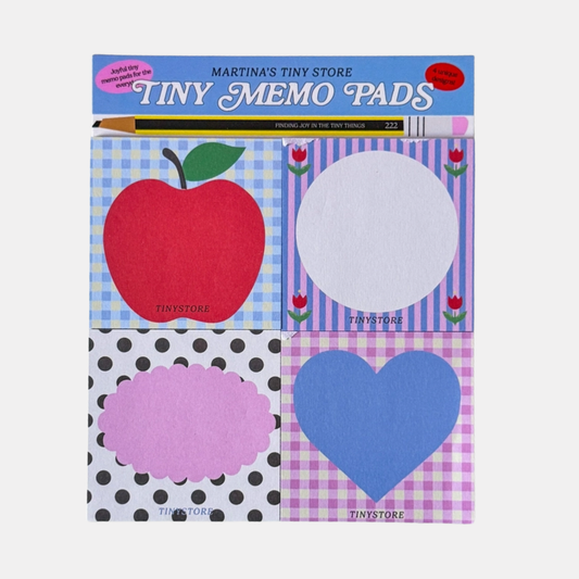 Cutest Memo Pads (4 Pack)