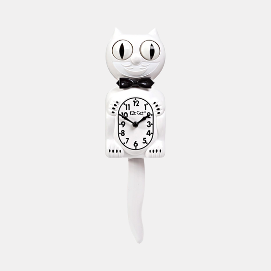 White Kit-Cat Klock