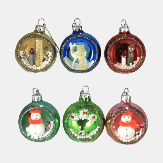 Vintage Diorama Ornament