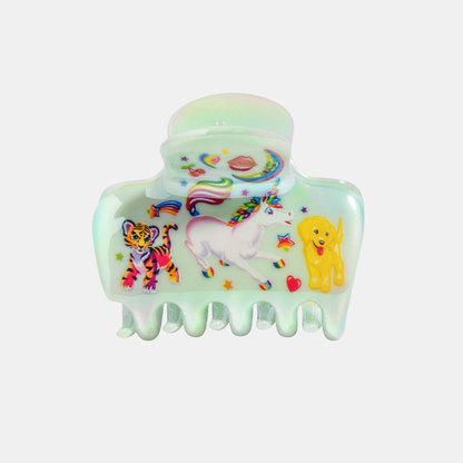 Lisa Frank Rainbow Unicorn Hair Claw