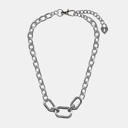 Industrial Chain Carabiner Link Necklace