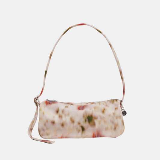 Abstract Floral Nylon Loaf Bag