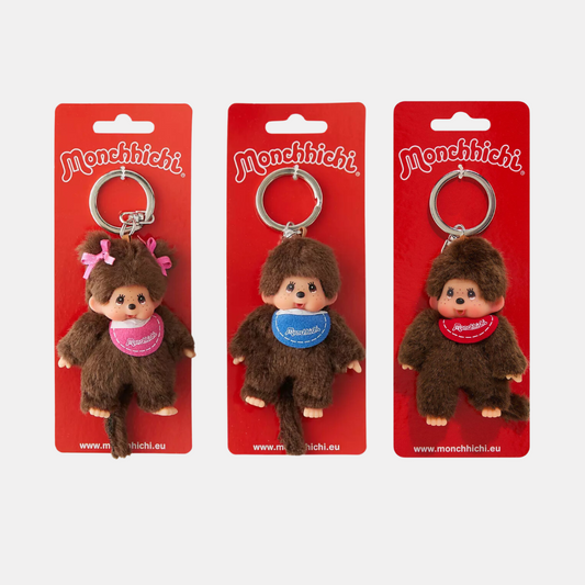 Monchhichi Plush Keychain