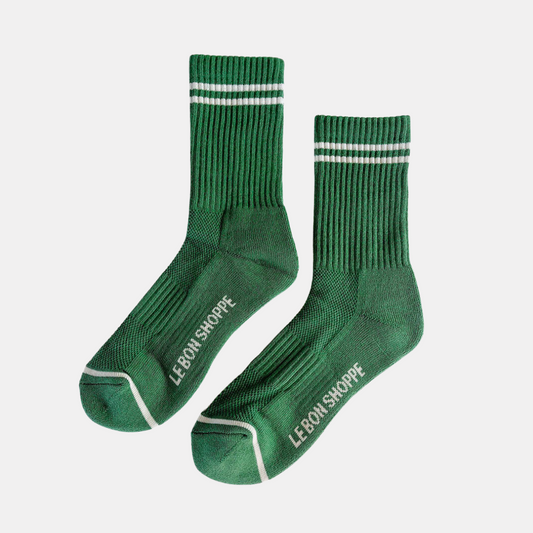 Moss Boyfriend Socks