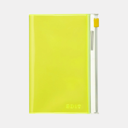 Neon Yellow EDiT B7 Grid Notebook with Cover (Copy)
