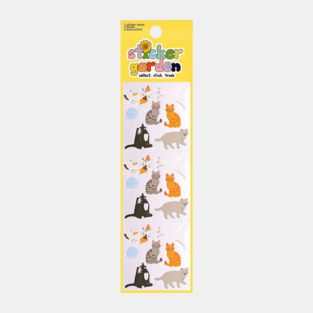Cats Sticker Sheet
