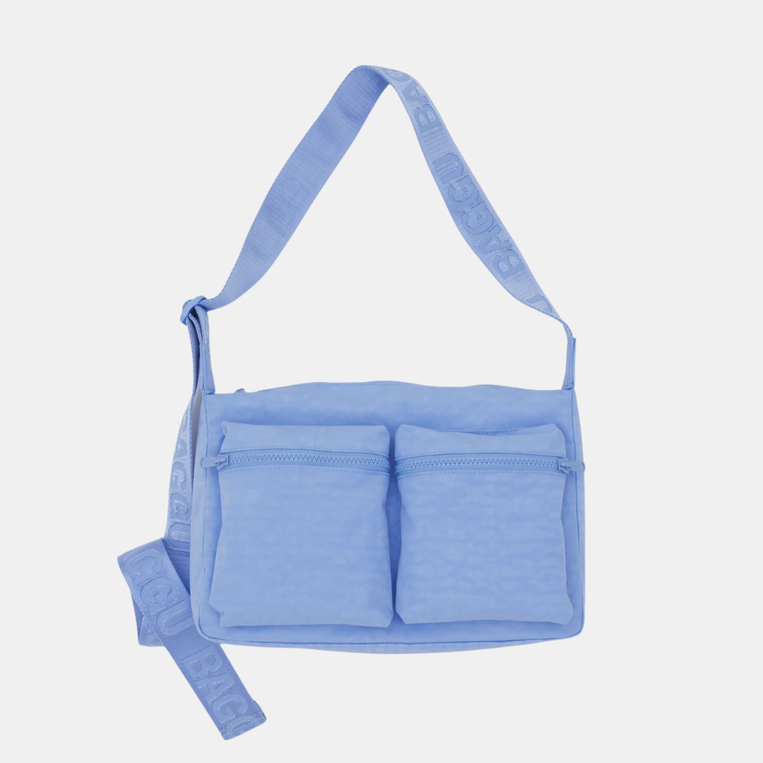 French Blue Medium Cargo Crossbody Bag