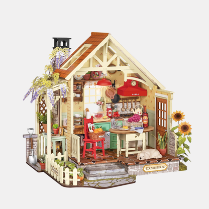 Sunlit Farmhouse Kitchen DIY Miniature Kit