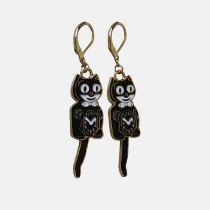 Kit-Cat Klock Earrings