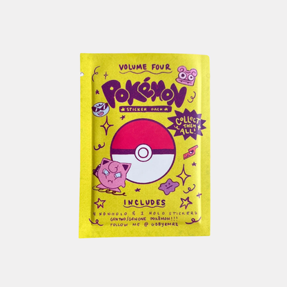 Pokemon Card Sticker Pack Volume 4