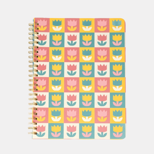 Tulips Rough Draft Mini Notebook