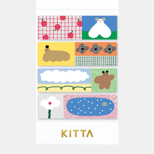 Dogs + Flowers Washi Tape Set