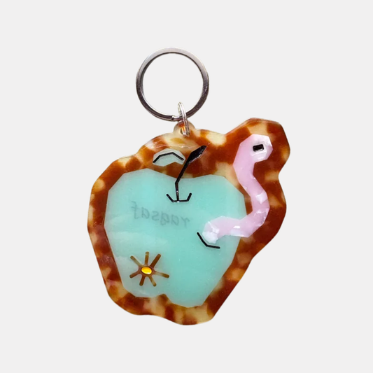 Bad Apple Keychain