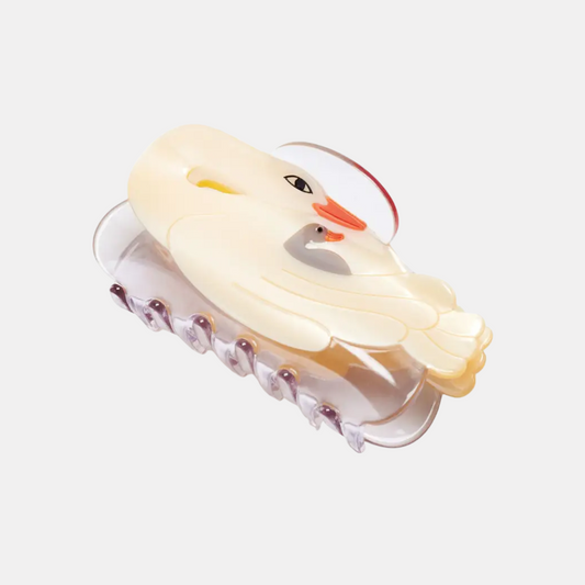 Cygnet Mother Swan Hair Claw