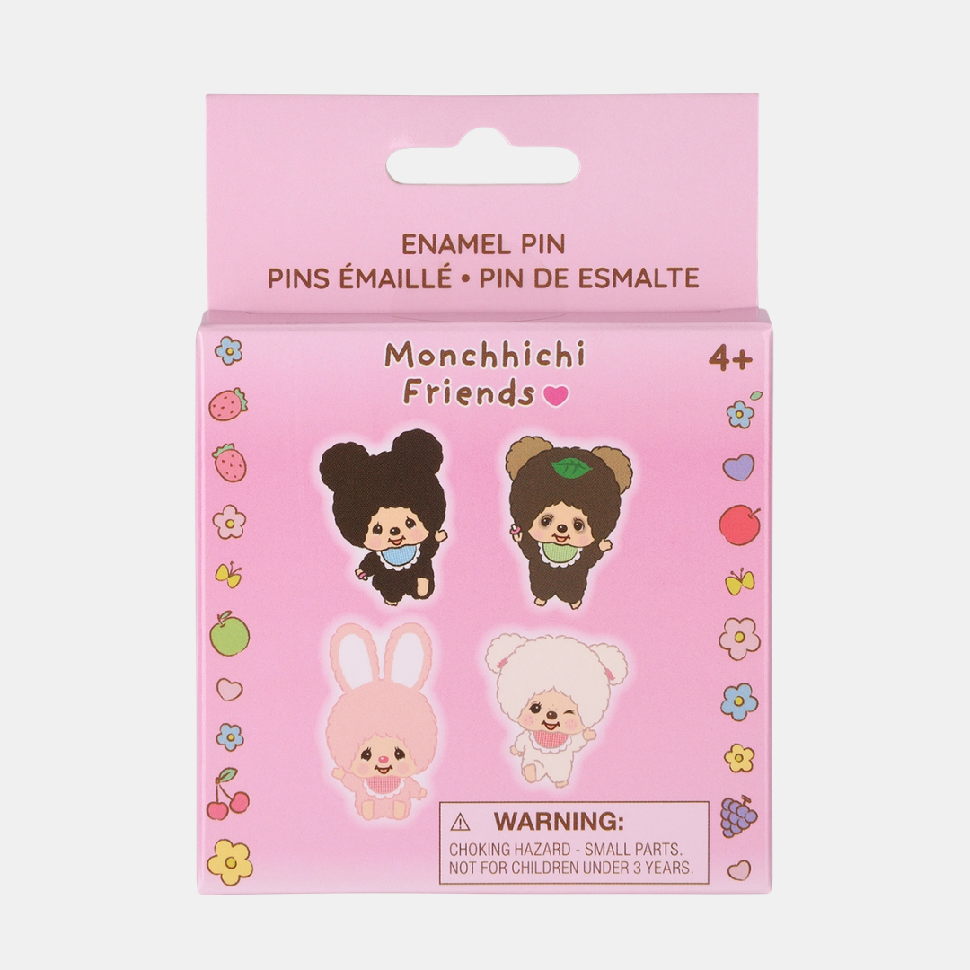 Monchhichi Friends Enamel Pin Blind Box