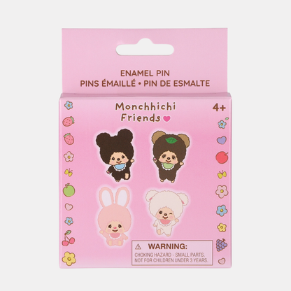 Monchhichi Friends Enamel Pin Blind Box
