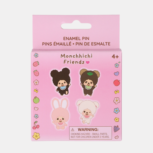 Monchhichi Friends Enamel Pin Blind Box