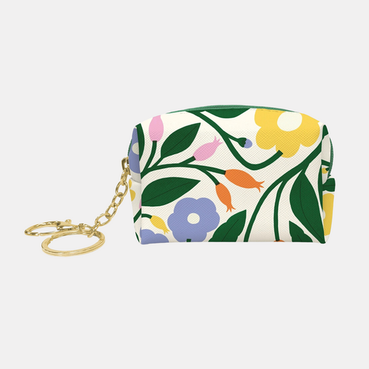 Floral Bliss Keychain Pouch