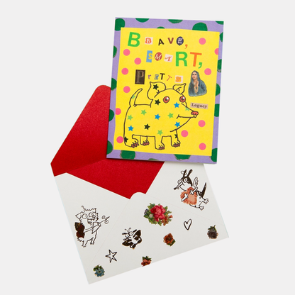 Brave Smart Pretty Card