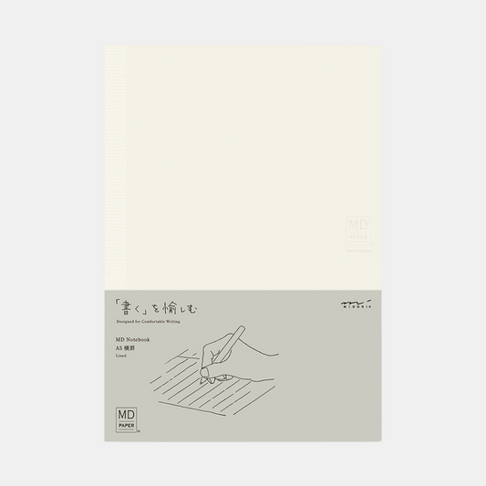 MD A5 Lined Notebook