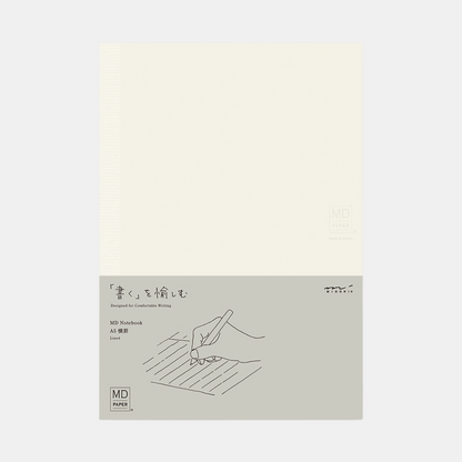MD A5 Lined Notebook