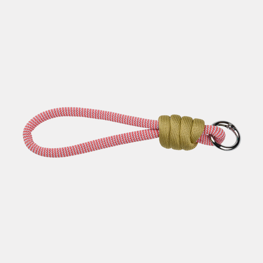Poppy Colourblock Loop Keychain