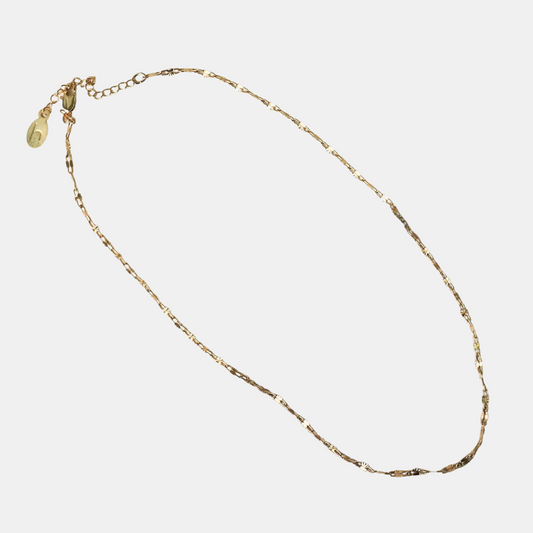 Gold Maraca Chain Necklace
