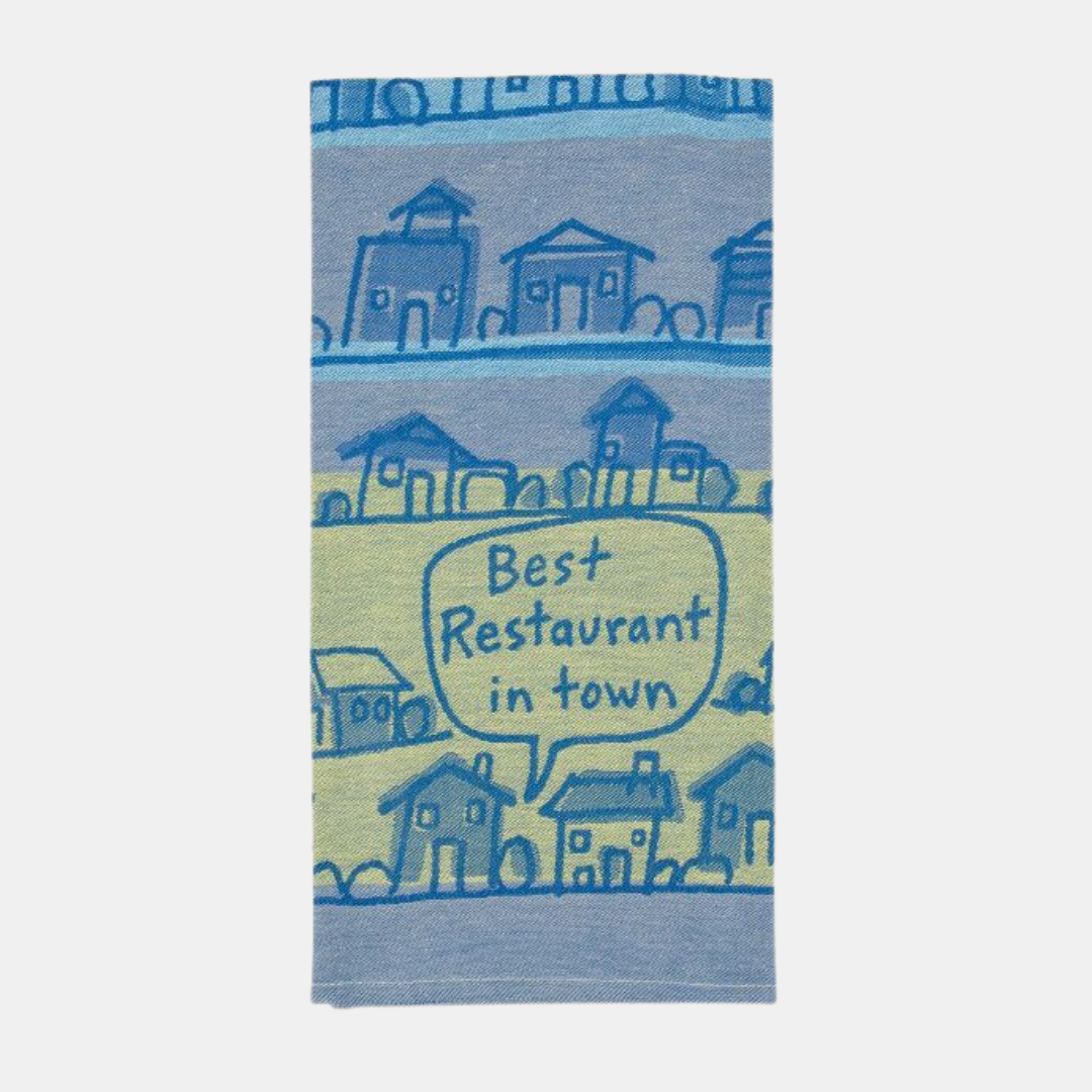 Best Restaurant In Town Tea Towel
