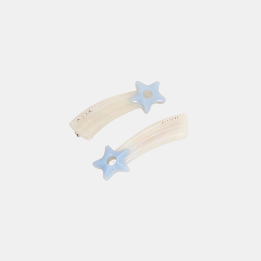 Shooting Star Frame Hair Clip Set