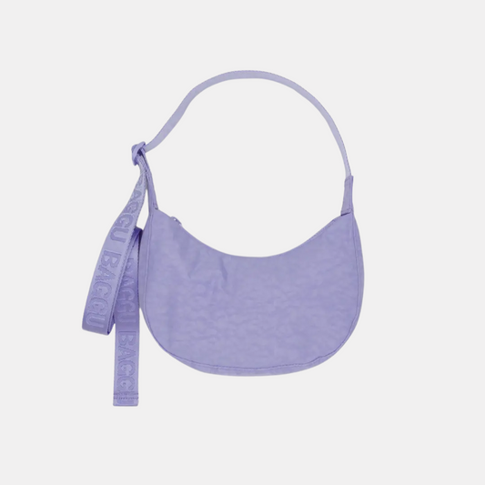 Wisteria Small Nylon Crescent Bag