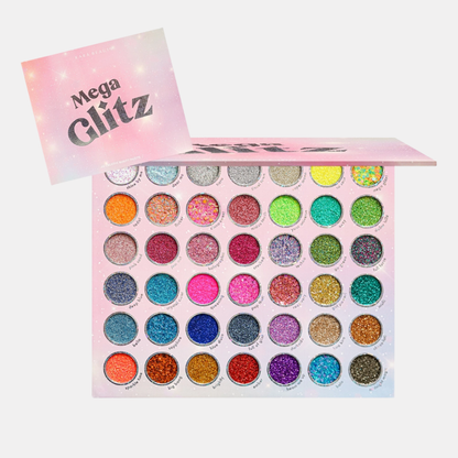 Mega Glitz Pressed Glitter Palette
